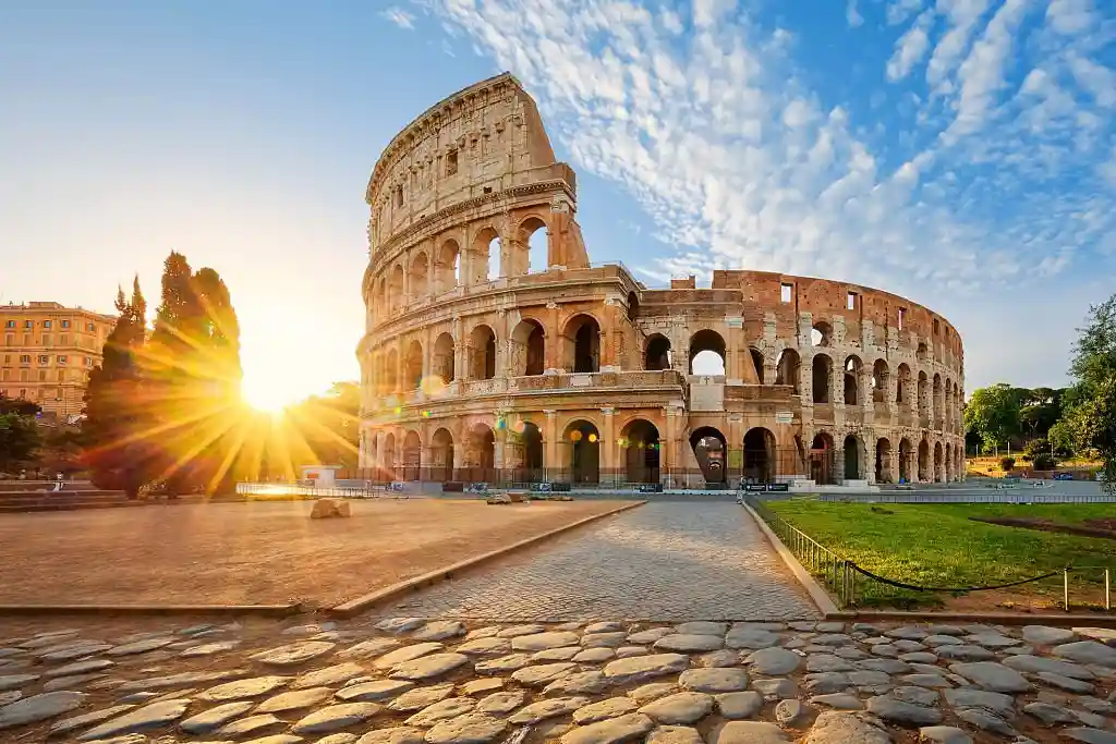 Historical Landmarks of Colloseum, Rome