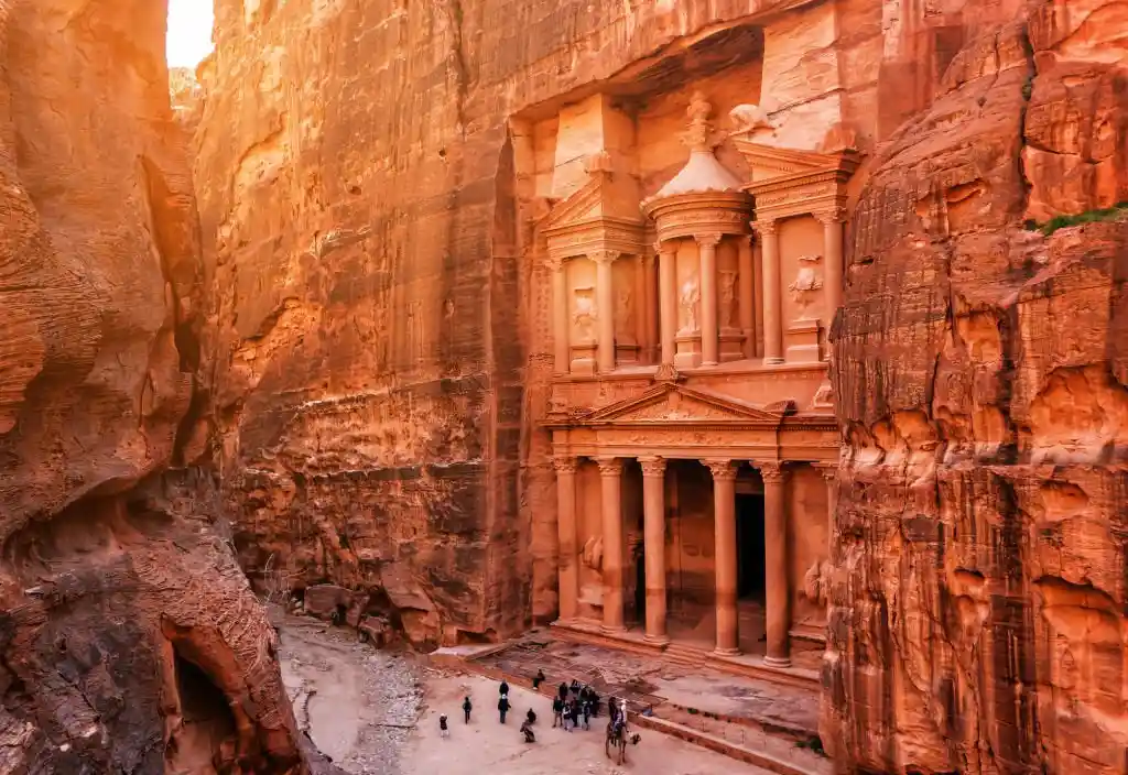 Historical Landmarks of Petra, Jordan