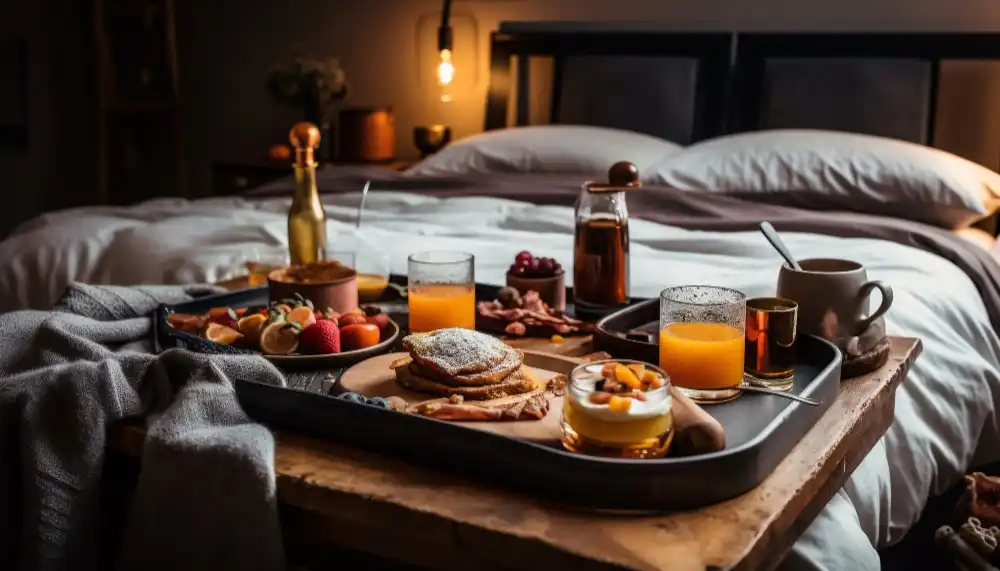 Luxury hotel breakfast for stay 